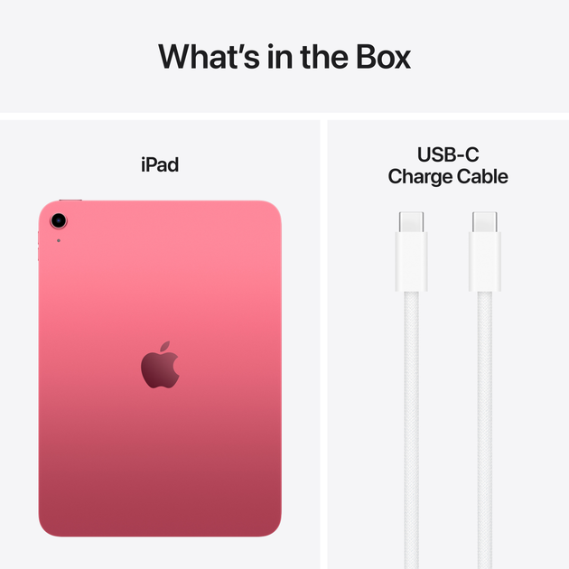 Tablet Apple iPad 11" 2025 Wi-Fi 128GB Pink (MD4E4) - obraz 8