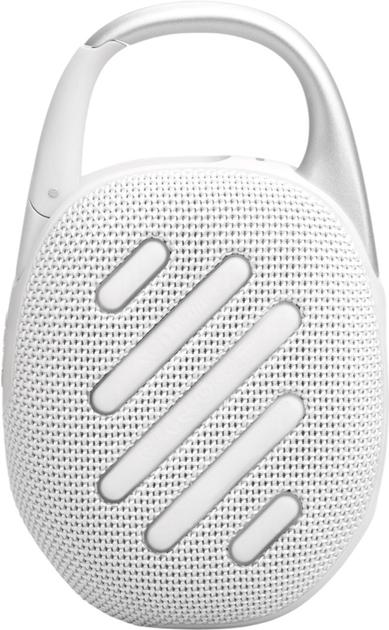 Głośnik przenośny JBL Clip 5 White (CLIP5WHT) - obraz 3