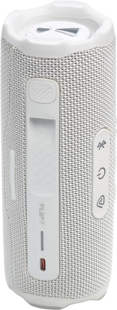 Głośnik przenośny JBL Flip 7 White (JBLFLIP7WHT) - obraz 7