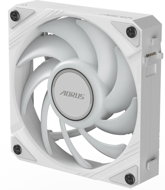 Wentylator Gigabyte Aorus EZ Chain Fan 120 ICE White (GP-ECFAN1201 ICE) - obraz 4