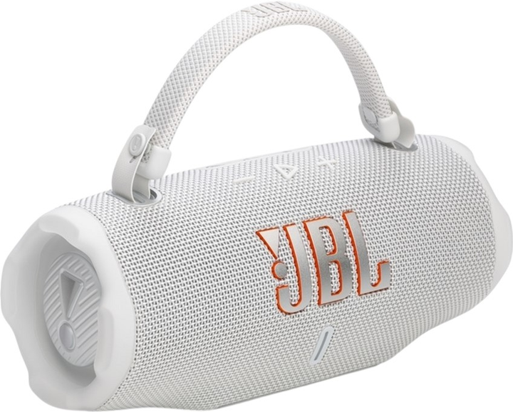 Głośnik przenośny JBL Charge 6 White (JBLCHARGE6WHT) - obraz 7