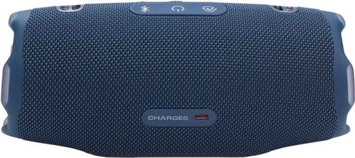 Портативна колонка JBL Charge 6 Blue (JBLCHARGE6BLU) - зображення 4