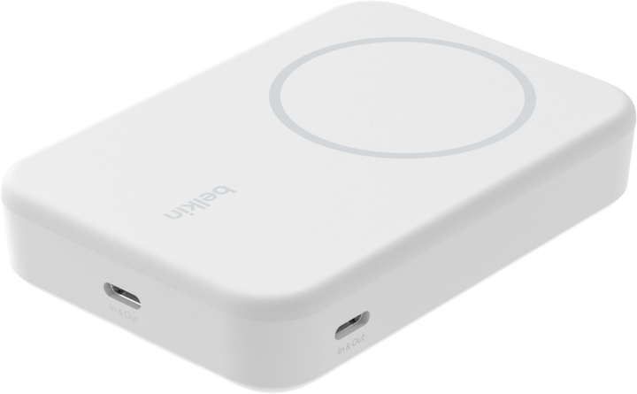 Powerbank Belkin BoostCharge Pro Magnetic 10000 mAh 15W Qi2 White (BPD008BTWH) - obraz 2