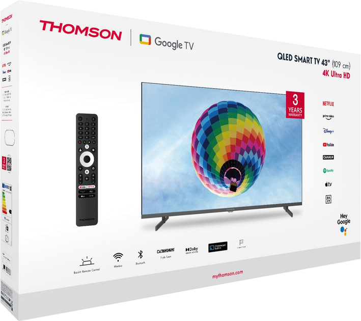Telewizor Thomson QLED 43" 43QG4S14 - obraz 6