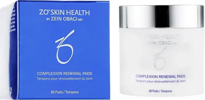 Салфетки для ухода за кожей лица ZO Skin Health Complexion Renewal Pads 60 шт. Zein Obagi Пэды-Пады. - изображение 4