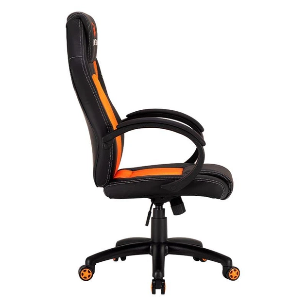 Комп'ютерне геймерське ігрове крісло MeeTion CHR05 eSportChai Black-Orange - зображення 4