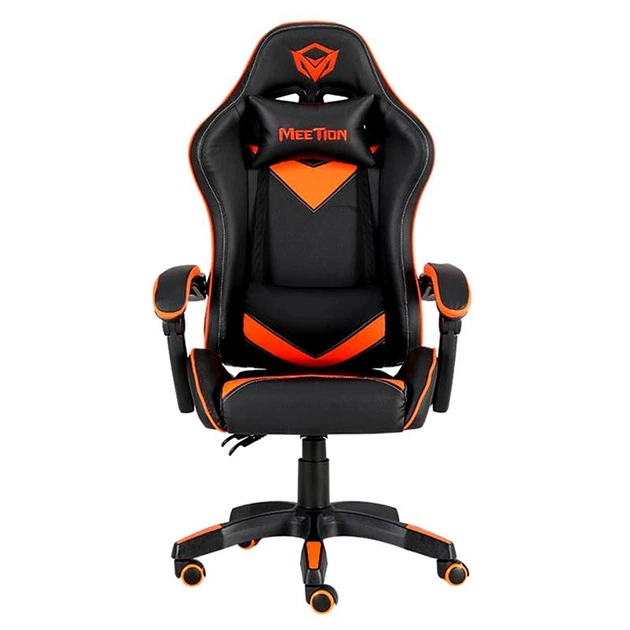 Компьютерное геймерское игровое кресло MeeTion CHR04 eSportChair Black-Orange - изображение 4