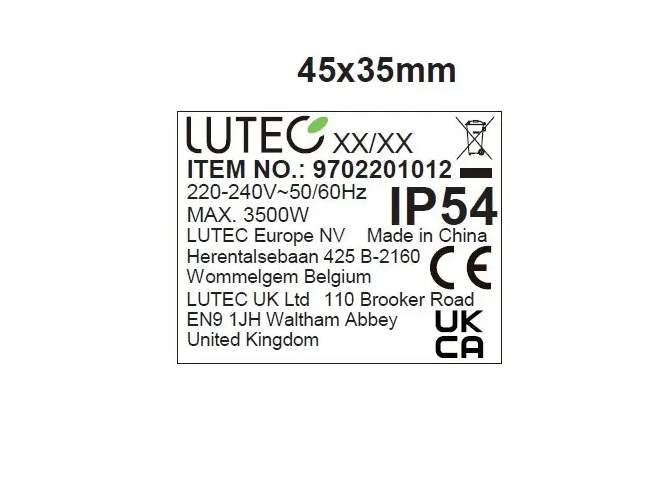 Стовпчик з розетками вуличний чорний 3500W IP54 LUTEC Mains 80*80*310mm 9702201012 - зображення 8