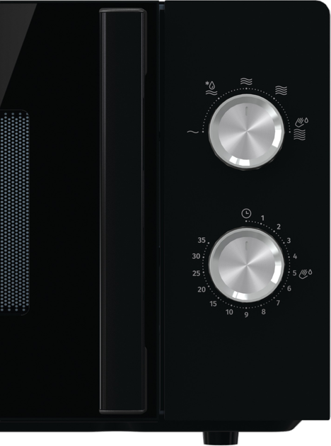 Микроволновая печь Gorenje MO17E1BH, 17л, мех. управл., 700Вт, черный - изображение 10