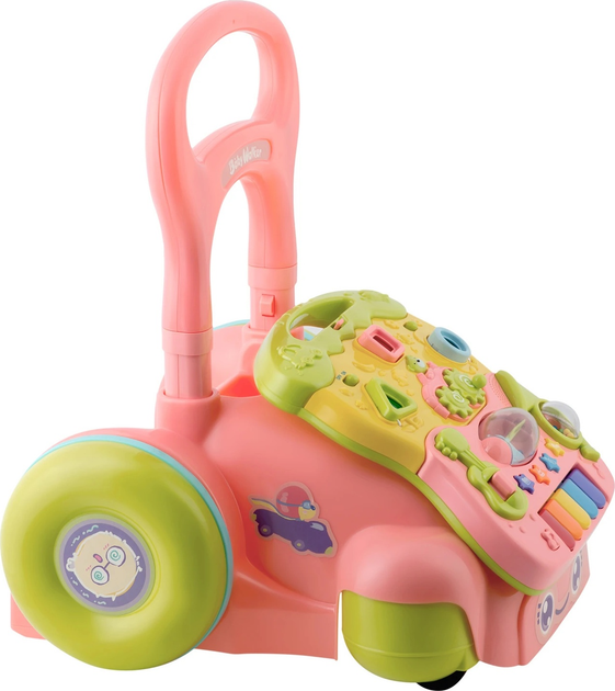 Навчальні ходунки з музикою Ricokids 2 в 1 RK-744 Рожеві (5903890616397) - зображення 2
