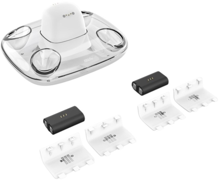 Stacja dokująca 8BitDo Xbox Dual Charging Dock White (RET00326) - obraz 5