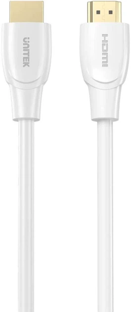 Kabel Unitek HDMI - HDMI 2.0 4K 60Hz 10m White (C11090AWH01-10M) - obraz 2