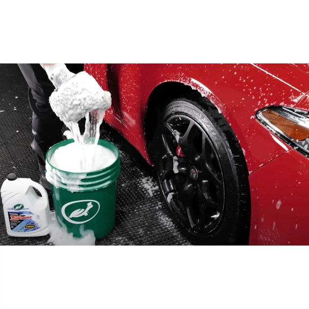 Автошампунь Turtle Wax Zip Wax с воском карнауба 1 л - изображение 5