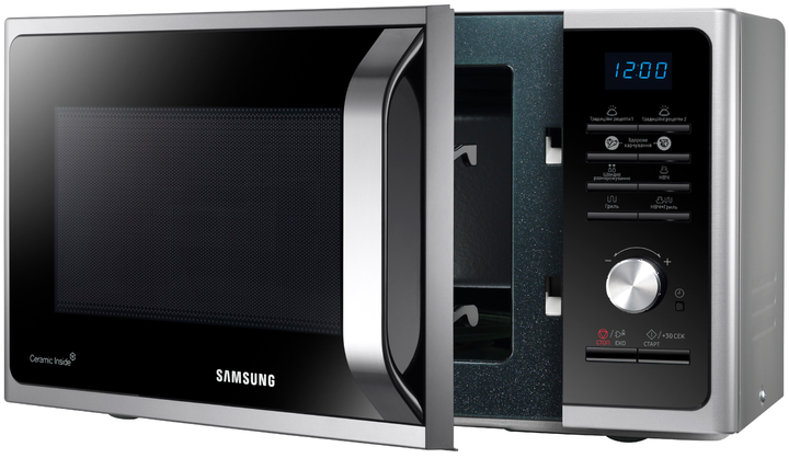 Kuchenka mikrofalowa Samsung MG23F302TAS/UA Srebrna - obraz 4