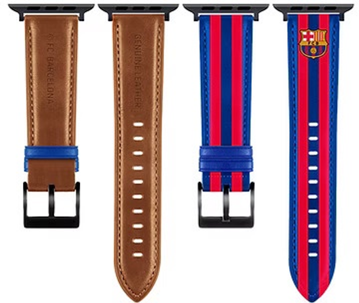 Ремінець OCPC FCB для Apple Watch 49 mm Blue-Red (OCFCBAWBBG49) - зображення 1