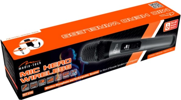 Мікрофон Media-Tech MIC HERO Wireless for karaoke systems + USB-C receiver (MT398) - зображення 6