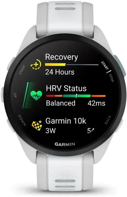 Смарт-годинник Garmin Forerunner 165 GPS Mist Grey/Whitestone (010-02863-21) - зображення 4