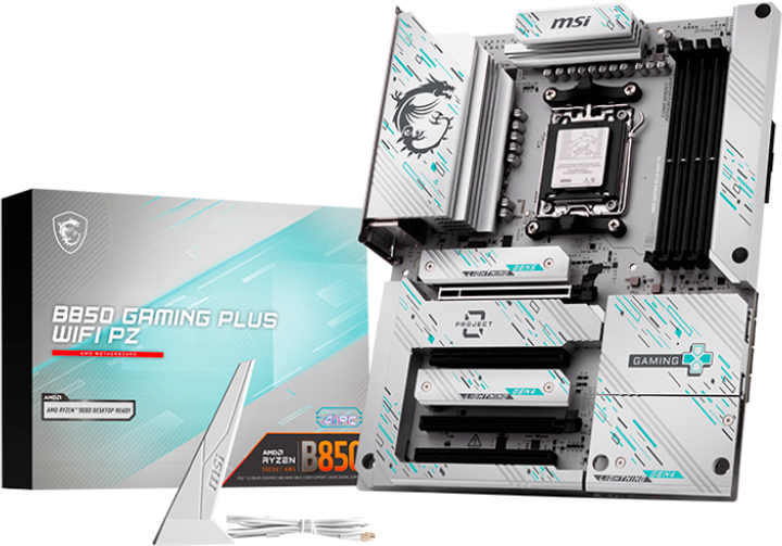 Płyta główna MSI B850 GAMING PLUS WIFI PZ (sAM5, AMD B850, PCI-Ex16) - obraz 5