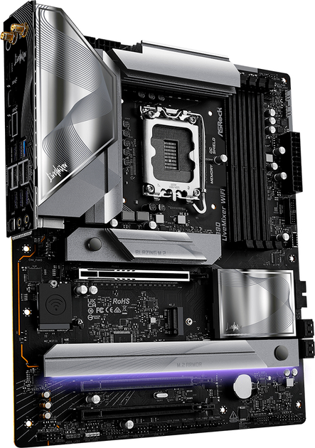 Płyta główna ASRock Z890 LiveMixer Wi-Fi (s1851, Intel Z890, PCI-Ex16) - obraz 2