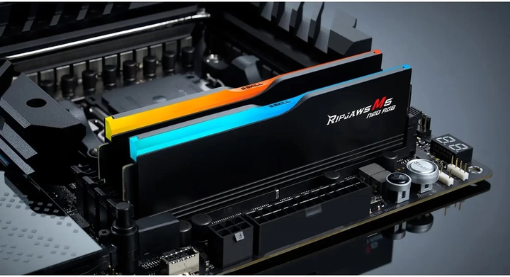 Pamięć RAM G.Skill DDR5-6000 32768MB PC5-48000 (Kit of 2x16384MB) Ripjaws M5 Neo RGB (F5-6000J3038F16GX2-RM5NRK) - obraz 6