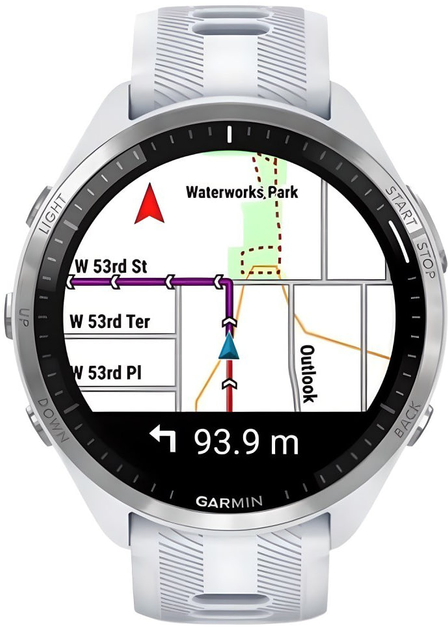 Смарт-годинник Garmin Forerunner 965 Whitestone (010-02809-11) - зображення 4