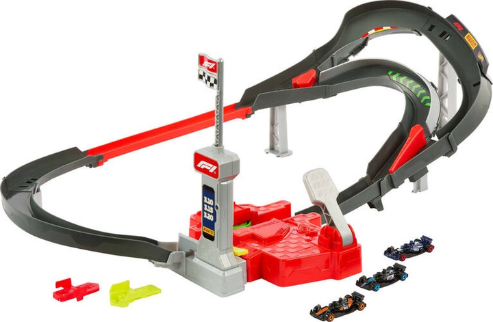 Tor samochodowy Hot Wheels Racing Formula 1 Sprint Race Circuit Track Set JDY15 (0194735291120) - obraz 2