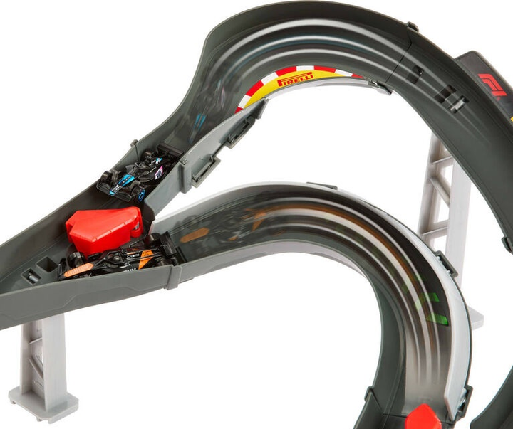 Tor samochodowy Hot Wheels Racing Formula 1 Sprint Race Circuit Track Set JDY15 (0194735291120) - obraz 5