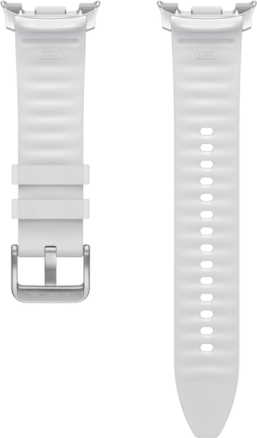 Ремінець Samsung Hybrid (S/M/L) для Samsung Galaxy Watch 8 White (ET-SLL50LWEGEU) - зображення 2
