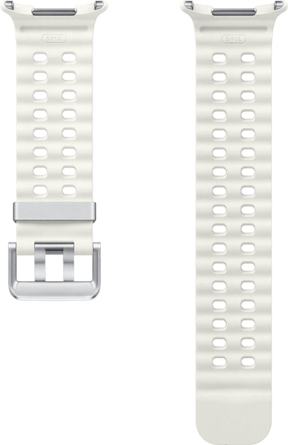 Pasek Samsung Marine Band do Samsung Galaxy Watch 7 Ultra White Sand (ET-SNL70MWEGEU) - obraz 2