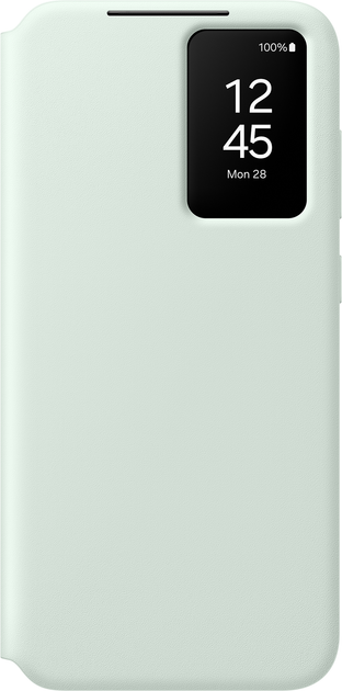 Чохол-книжка Samsung Smart View Wallet Case для Samsung Galaxy S24 FE Mint (EF-ZS721CMEGWW) - зображення 1