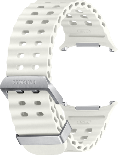 Pasek Samsung Marine Band do Samsung Galaxy Watch 7 Ultra White Sand (ET-SNL70MWEGEU) - obraz 3