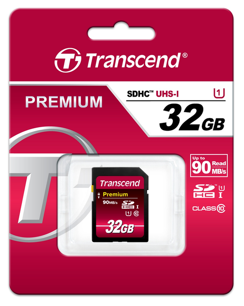 Карта памʼяті Transcend SDHC 32GB Class10 UHS-I 400X (TS32GSDU1) - зображення 2