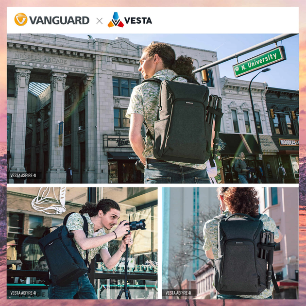 Plecak Vanguard Vesta Aspire 41 Gray (VGVESTA_ASPIRE41_GY) - obraz 3