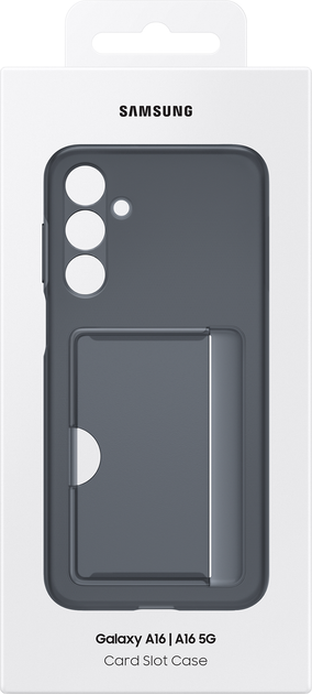 Панель Samsung Card Slot для Samsung Galaxy A16 Black (EF-OA166TBEGWW) - зображення 7