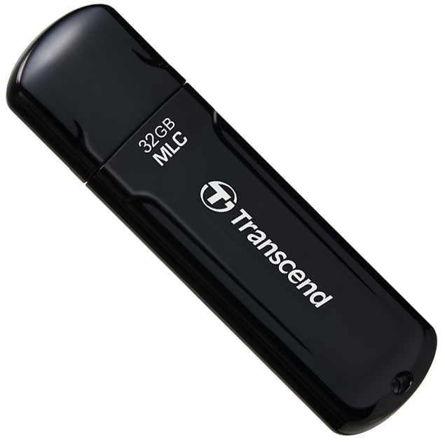 Pamięć USB USB Transcend JetFlash 750 32GB USB 3.1 Gen1 Black (TS32GJF750K) - obraz 3