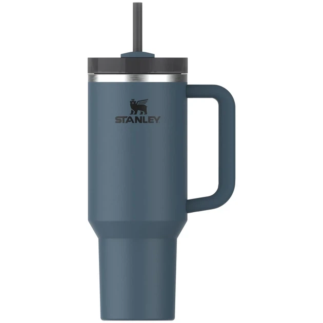 Термокружка Stanley 1.18 л с крышкой FlowState и встроенной трубочкой тёмно-синяя 10064 - Фото 3 Термокружка Stanley 1.18 л с крышкой FlowState и встроенной трубочкой тёмно-синяя 10064 - изображение 3