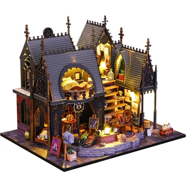 Конструктор румбокс DIY Luna Magic House Roombox зі світлом - зображення 2