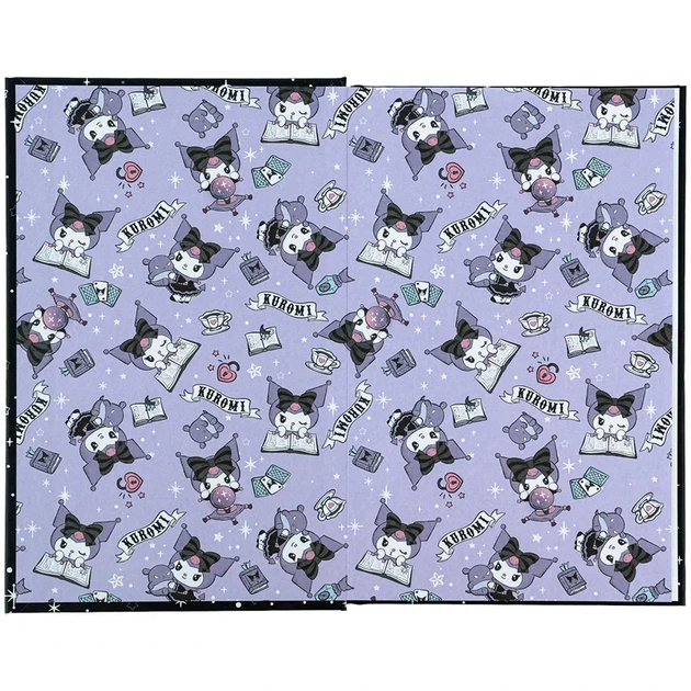 Блокнот Kite Kuromi HK24-199-1, тверда обкладинка, А6, 80 аркушів, клітинка - Фото 2 Блокнот Kite Kuromi HK24-199-1, тверда обкладинка, А6, 80 аркушів, клітинка - изображение 2
