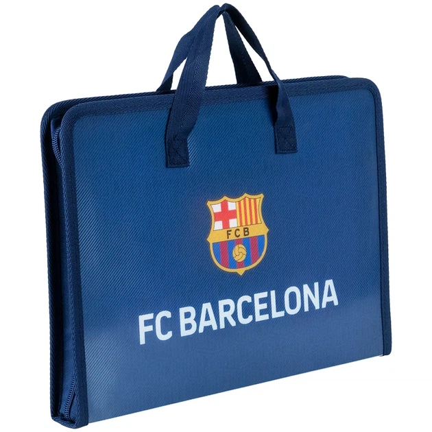 Папка-портфель на блискавці Kite FC Barcelona BC25-202, 1 відділення, A4 - изображение 3