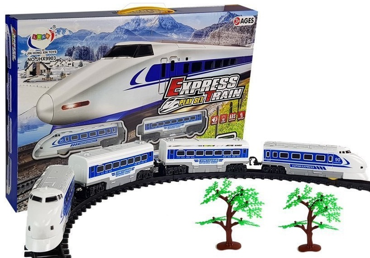 Залізниця LEAN Toys зі зі світлом та звуком 7071 (5905884454060) - зображення 2