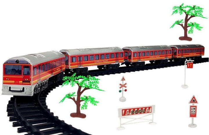 Kolejka LEAN Toys 33 elementy 8322 (5903802457018) - obraz 3