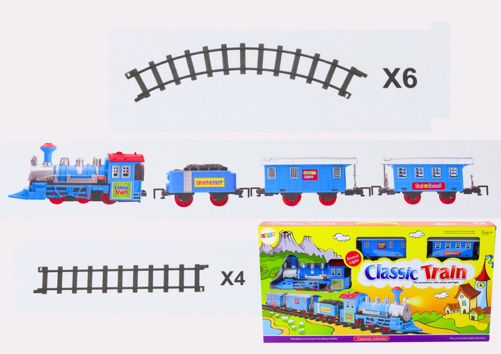Потяг LEAN Toys на батарейках 20473 (5905991027607) - зображення 3