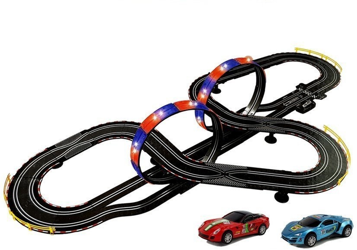 Tor wyścigowy LEAN Toys Top Turbo 6949 (5904665997123) - obraz 3