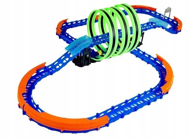 Tor wyścigowy LEAN Toys z autkiem 7052 (5905991032137) - obraz 3