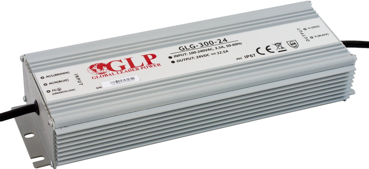 Zasilacz GLP LED Driver Constant Voltage PFC 300W, 24V, 12.5A GLG-300-24 (5902135137536) - obraz 1