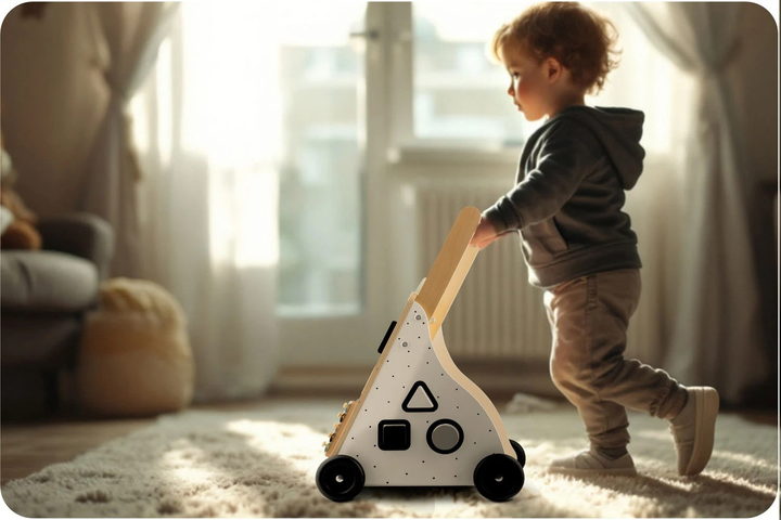 Drewniany chodzik pchacz Ricokids RK-875 (5903890623302) - obraz 12