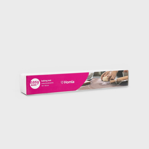 Mata do formowania i pieczenia ciasta Homla Easy Bake z podziałką do ciasta 70 x 50 cm (5906496723889) - obraz 5
