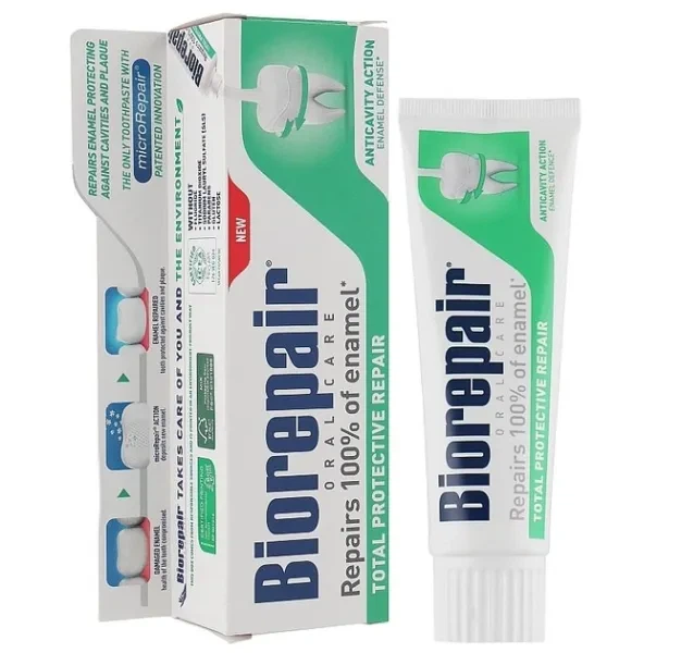 Зубна паста Biorepair Абсолютний захист і відновлення 75 мл - Фото 2 Зубна паста Biorepair Абсолютний захист і відновлення 75 мл - изображение 2