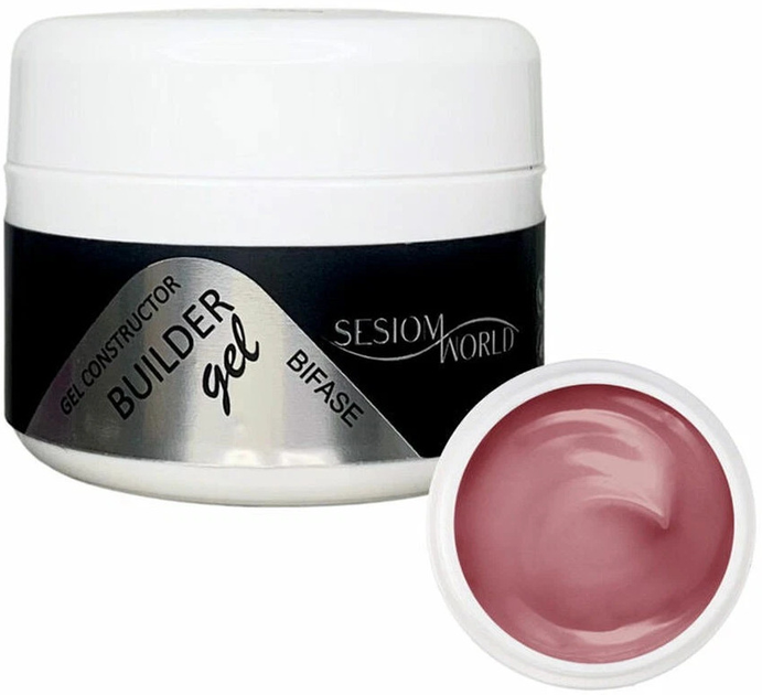 Żel budujący do paznokci Sesiom World Builder Gel Bifase Cover 50 ml (8436562005399) - obraz 1