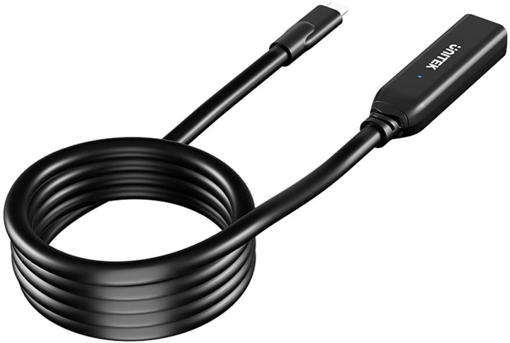 Przedłużacz Unitek USB-C 10Gbps PD 100W 5 m Black (U1335ABK01) - obraz 3